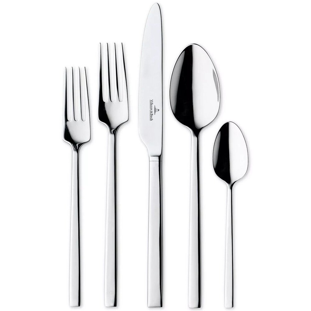 Villeroy & Boch 1748 La Classica 5 Piece Stainless Steel Flatware Set new